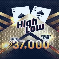 High Low Promotions at Dakota Magic Casino & Hotel!